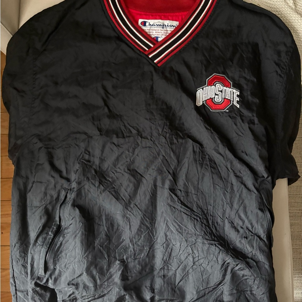 Champion Ohio State Black Pullover